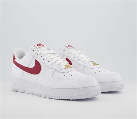 nike air force mit roten strefen|nike air force 1 schuhe.